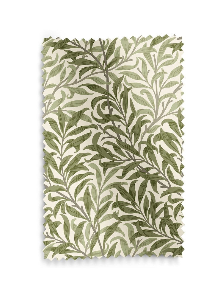 William Morris At Home Moss Green Willow Bough Made to Measure Roman Blind - Image 6 of 6