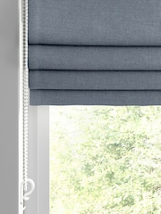 William Morris At Home River Blue Reed Made to Measure Roman Blind - Image 2 of 6