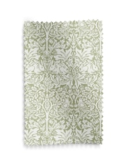 William Morris At Home Sage Green Brother Rabbit Woven Made to Measure Roman Blind - Image 6 of 6