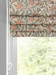 William Morris At Home Natural Clay Fruit Made to Measure Roman Blind - Image 2 of 6