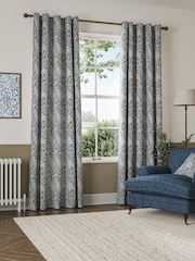 William Morris At Home Midnight Blue Willow Bough Made to Measure Curtains - Image 2 of 9