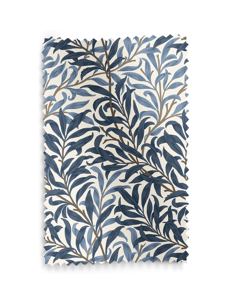 William Morris At Home Midnight Blue Willow Bough Made to Measure Curtains - Image 9 of 9