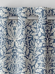 William Morris At Home River Blue Acorn Made to Measure Curtains - Image 7 of 9