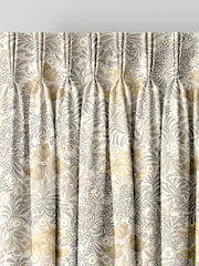 William Morris At Home Barley Grey Bower Made to Measure Curtains - Image 5 of 9