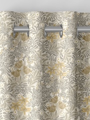 William Morris At Home Barley Grey Bower Made to Measure Curtains - Image 7 of 9