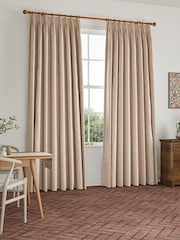 William Morris At Home Blossom Pink Willow Bough Woven Made to Measure Curtains - Image 2 of 9
