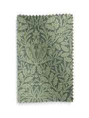 William Morris At Home Eucalyptus Green Acorn Made to Measure Curtains - Image 9 of 9