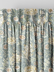 William Morris At Home Blue Double Bough Made to Measure Curtains - Image 5 of 9