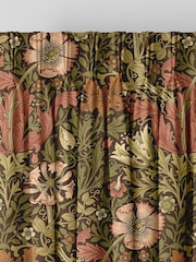 William Morris At Home Brown Compton Velvet Made to Measure Curtains - Image 5 of 9
