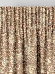 William Morris At Home Terracotta Orange Double Bough Made to Measure Curtains - Image 6 of 9