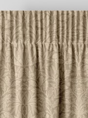William Morris At Home Clay Natural Acorn Velvet Made to Measure Curtains - Image 6 of 9