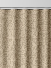 William Morris At Home Clay Natural Acorn Velvet Made to Measure Curtains - Image 8 of 9