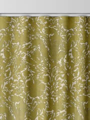 William Morris At Home Apple Green Compton Silhouette Velvet Made to Measure Curtains - Image 8 of 9