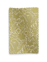 William Morris At Home Apple Green Compton Silhouette Velvet Made to Measure Curtains - Image 9 of 9