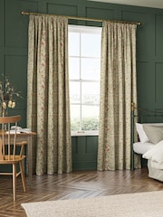 William Morris At Home Fern Green Woodland Weeds Made to Measure Curtains - Image 2 of 9