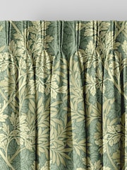 William Morris At Home Apple Green Foliage Made to Measure Curtains - Image 5 of 9