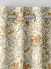 William Morris At Home Honey Orange Iris Made to Measure Curtains - Image 7 of 9