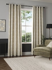William Morris At Home Barley Grey Foliage Made to Measure Curtains - Image 2 of 9