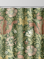 William Morris At Home Apple Green Compton Velvet Made to Measure Curtains - Image 8 of 9