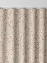 William Morris At Home Cloud Cream Compton Silhouette Velvet Made to Measure Curtains - Image 8 of 9