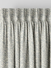 William Morris At Home Sky Blue Willow Bough Woven Made to Measure Curtains - Image 5 of 9