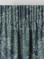 William Morris At Home Indigo Blue Foliage Made to Measure Curtains - Image 6 of 9