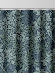 William Morris At Home Indigo Blue Foliage Made to Measure Curtains - Image 8 of 9