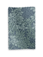 William Morris At Home Indigo Blue Foliage Made to Measure Curtains - Image 9 of 9