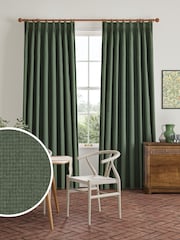 William Morris At Home Eucalyptus Green Reed Made to Measure Curtains - Image 1 of 9