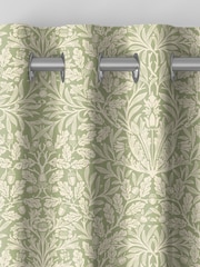 William Morris At Home Lichen Green Acorn Made to Measure Curtains - Image 7 of 9