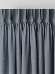 William Morris At Home River Blue Reed Made to Measure Curtains - Image 5 of 9