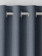 William Morris At Home River Blue Reed Made to Measure Curtains - Image 7 of 9