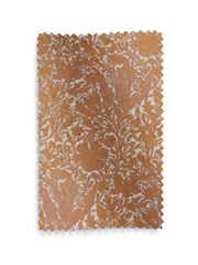 William Morris At Home Terracotta Orange Compton Silhouette Velvet Made to Measure Curtains - Image 9 of 9