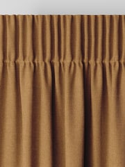 William Morris At Home Russet Brown Reed Made to Measure Curtains - Image 6 of 9
