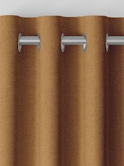 William Morris At Home Russet Brown Reed Made to Measure Curtains - Image 7 of 9