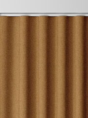 William Morris At Home Russet Brown Reed Made to Measure Curtains - Image 8 of 9