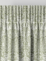 William Morris At Home Sage Green Brother Rabbit Woven Made to Measure Curtains - Image 6 of 9