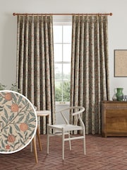 William Morris At Home Clay Natural Fruit Made to Measure Curtains - Image 1 of 9