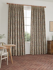 William Morris At Home Clay Natural Fruit Made to Measure Curtains - Image 2 of 9