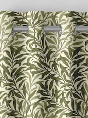 William Morris At Home Moss Green Willow Bough Made to Measure Curtains - Image 7 of 9