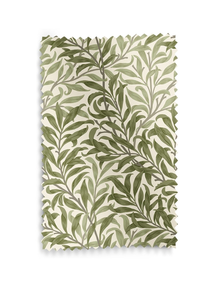 William Morris At Home Moss Green Willow Bough Made to Measure Curtains - Image 9 of 9
