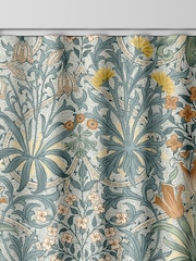 William Morris At Home Blue Woodland Weeds Made to Measure Curtains - Image 8 of 9
