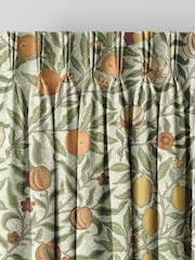 William Morris At Home Lichen Green Fruit Made to Measure Curtains - Image 5 of 9