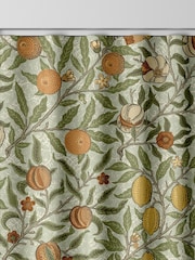 William Morris At Home Lichen Green Fruit Made to Measure Curtains - Image 8 of 9