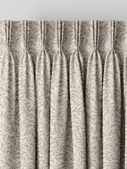 William Morris At Home Cobble Brown Willow Bough Woven Made to Measure Curtains - Image 5 of 9