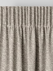 William Morris At Home Cobble Brown Willow Bough Woven Made to Measure Curtains - Image 6 of 9
