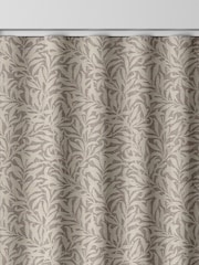 William Morris At Home Cobble Brown Willow Bough Woven Made to Measure Curtains - Image 8 of 9
