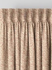 William Morris At Home Brick Orange Willow Bough Woven Made to Measure Curtains - Image 5 of 9