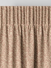 William Morris At Home Brick Orange Willow Bough Woven Made to Measure Curtains - Image 6 of 9