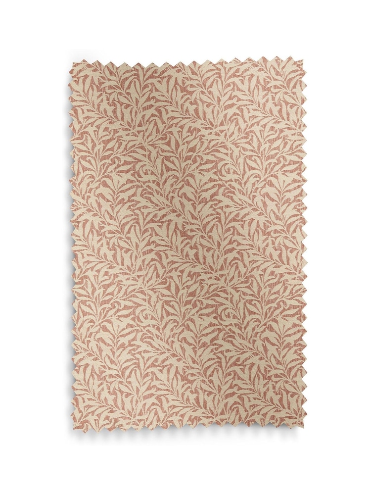 William Morris At Home Brick Orange Willow Bough Woven Made to Measure Curtains - Image 9 of 9